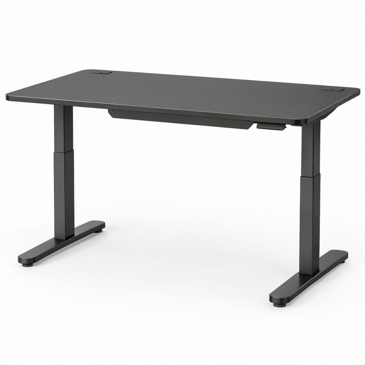 Scrivania elettrica regolabile in altezza nera 120 x 60 x 72-120 cm